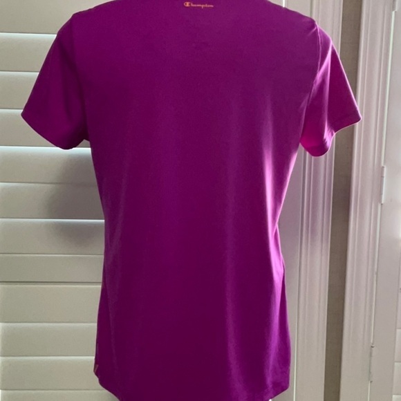CHAMPION with logo  t shirt size L  bust  36"  Perfect Condition - Picture 3 of 6